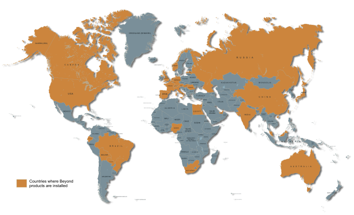 World Map - Customers